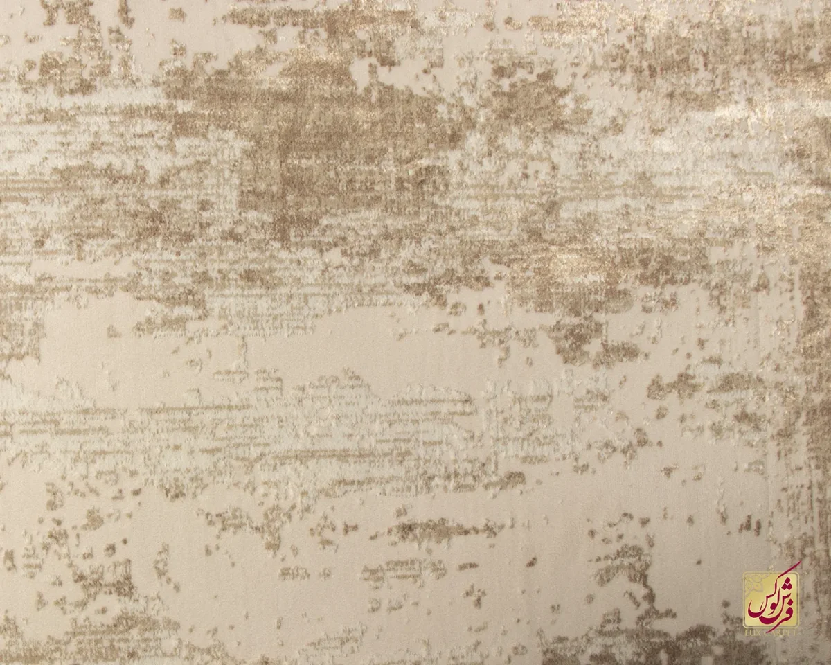 فرش مینیمال 9407 کرم نسکافه ای - تصویر 9