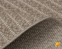 فرش مینیمال 2355 کرم نسکافه ای - Image 10