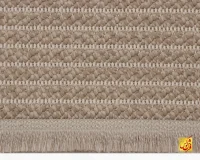 فرش مینیمال 2355 کرم نسکافه ای - Image 5