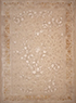 فرش وینتیج 3017 نسکافه‌ای کرم حاشیه آجری