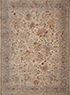 فرش وینتیج 30216 کرم نسکافه‌ای