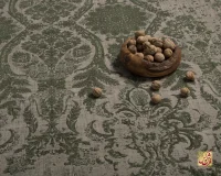 فرش وینتیج 49923 طوسی سبز - Image 2