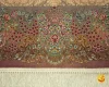 فرش ابریشم ماشینی 701145 گلبهی - تصویر 5