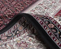 فرش ابریشم ماشینی ۱۲۳۰ سرمه ای