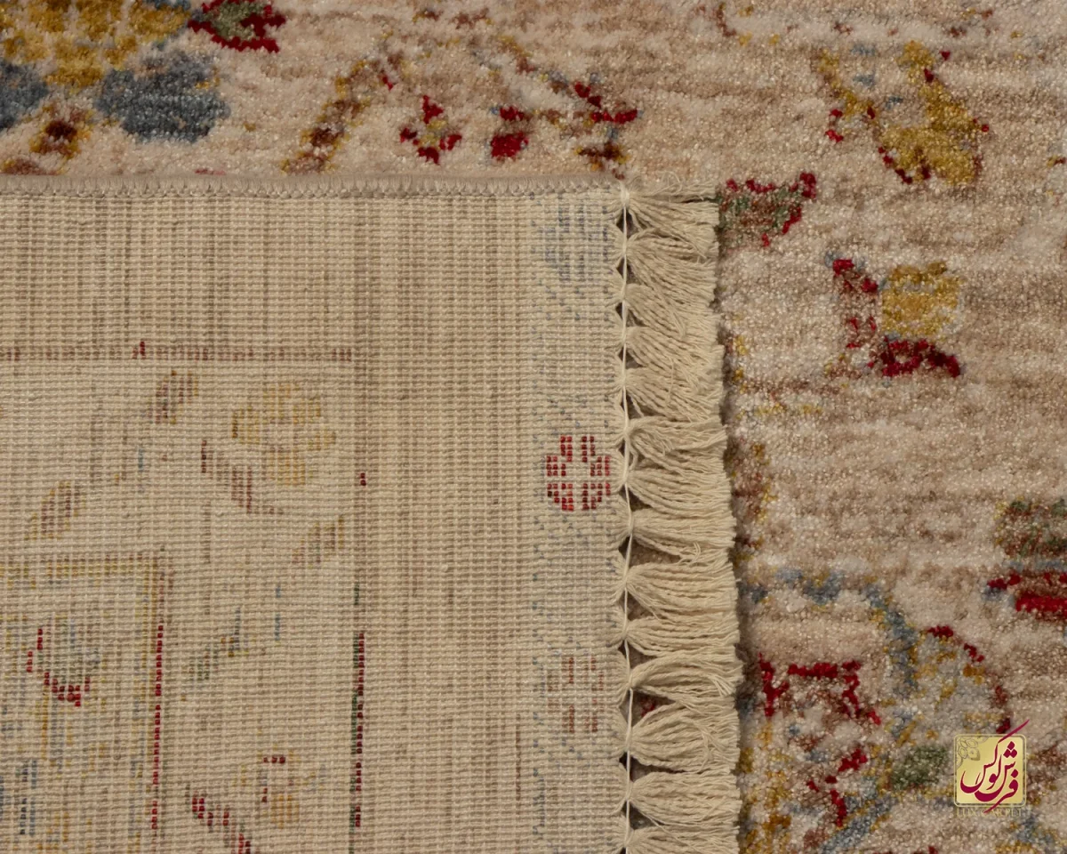 فرش وینتیج 30217 نسکافه ای لیمویی - تصویر 10