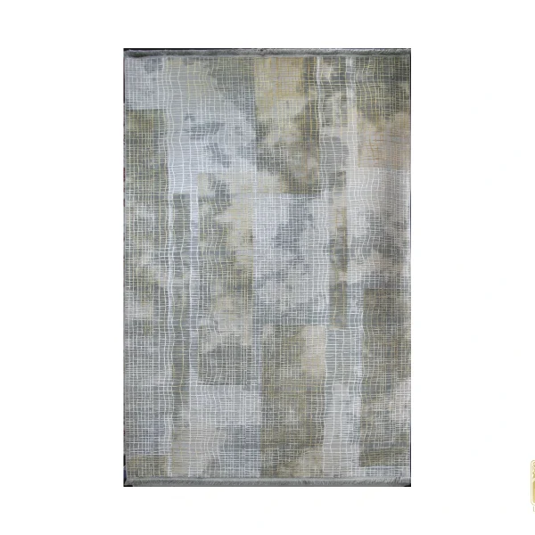 فرش وینتیج 1039 طوسی نسکافه‌ای