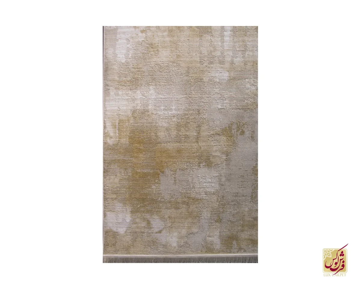 فرش وینتیج 10603 کرم نسکافه‌ای طلایی - تصویر 3