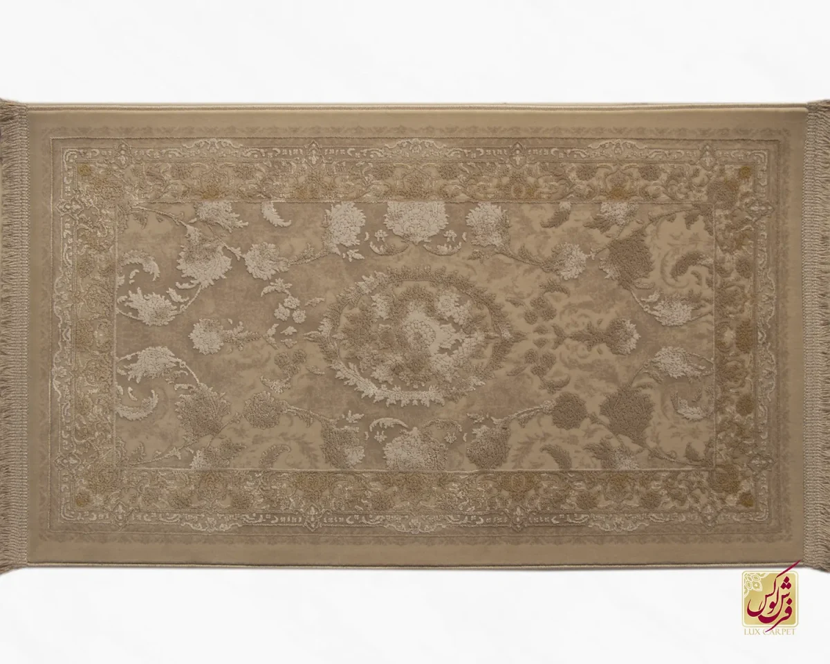 پادری وینتیج 3017 نسکافه‌ای کرم حاشیه آجری - تصویر 1