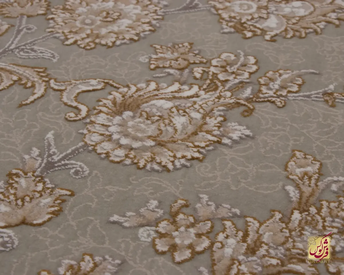 فرش کلاسیک 1507 سبز - تصویر 6