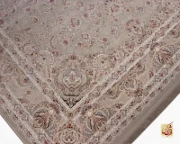 فرش کلاسیک 1509 بژ - Image 9