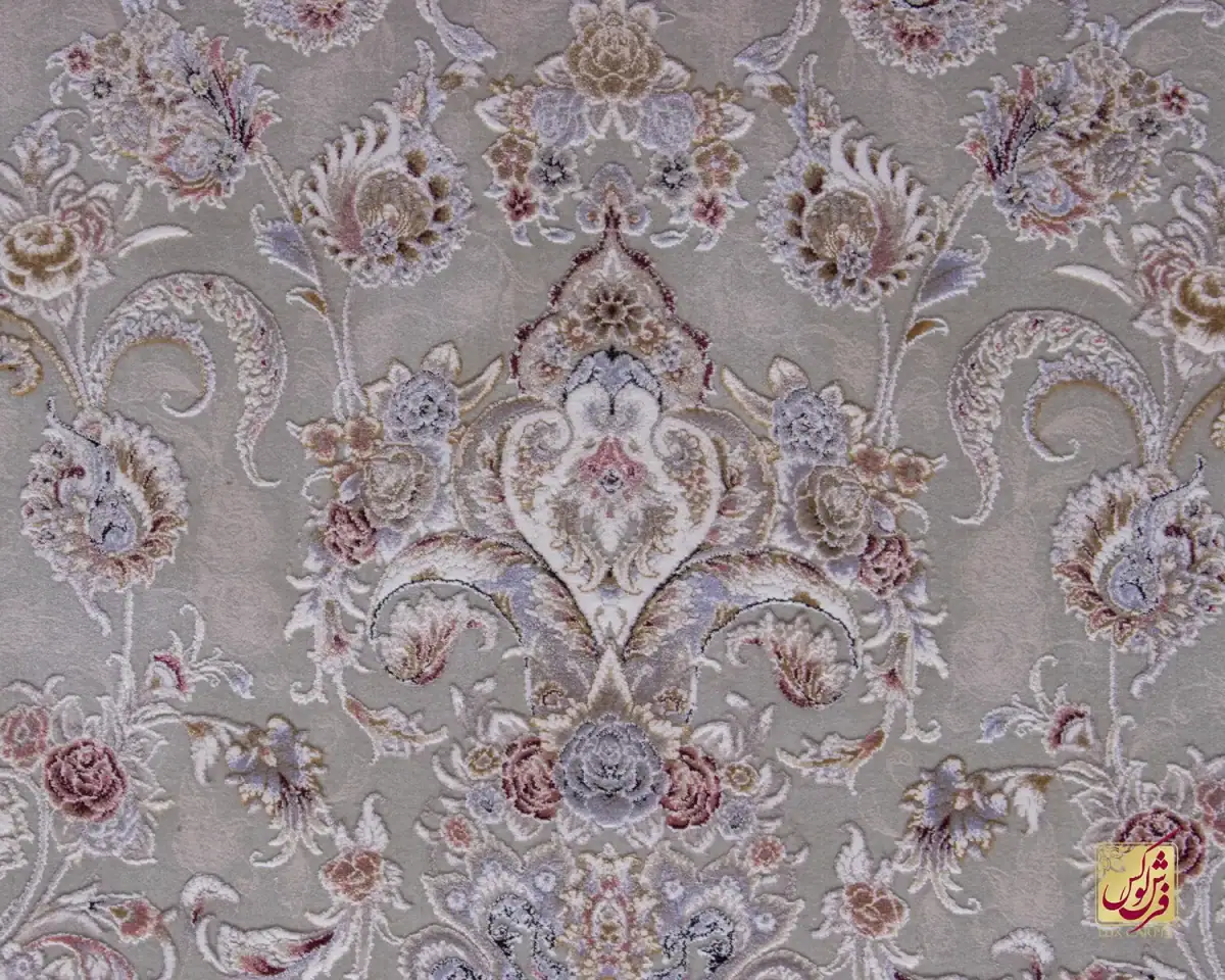 فرش کلاسیک 1509 سبز - تصویر 3