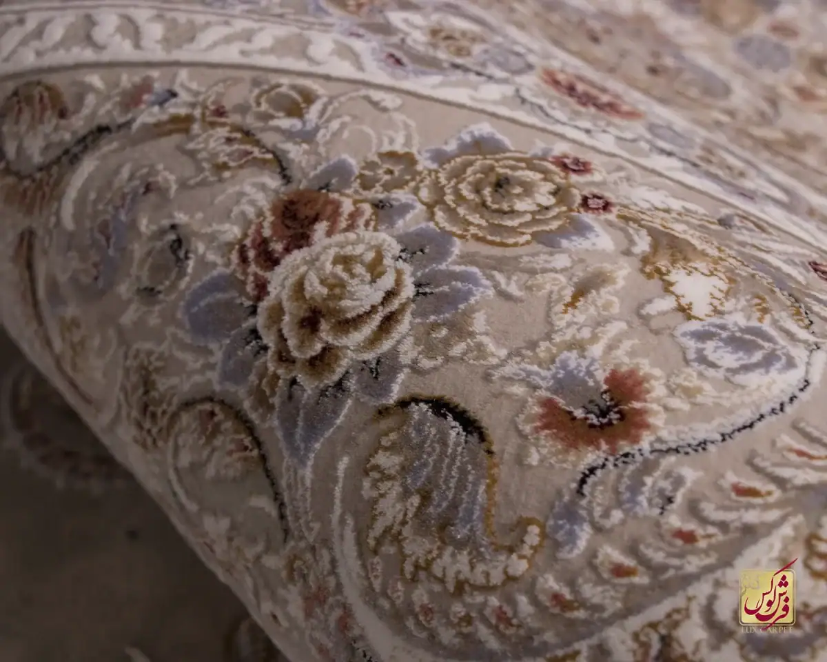 فرش کلاسیک 1509 سبز - تصویر 6