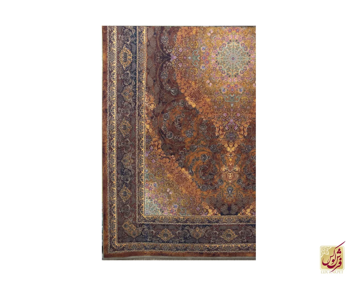 فرش وینتیج 201836 نارنجی - تصویر 2