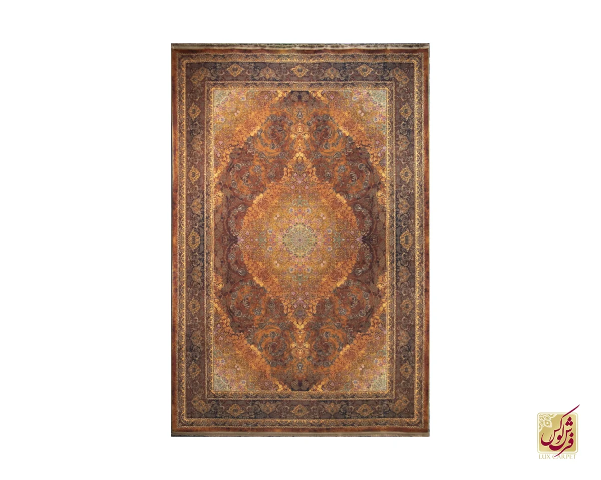 فرش وینتیج 201836 نارنجی - تصویر 1