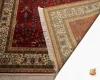 فرش ابریشم ماشینی 202745 لاکی کرم - تصویر 8