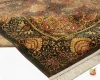 فرش ابریشم ماشینی 202780 سبز آجری - تصویر 9