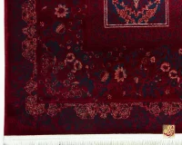 فرش وینتیج 221 لاکی سرمه‌ای - Image 5
