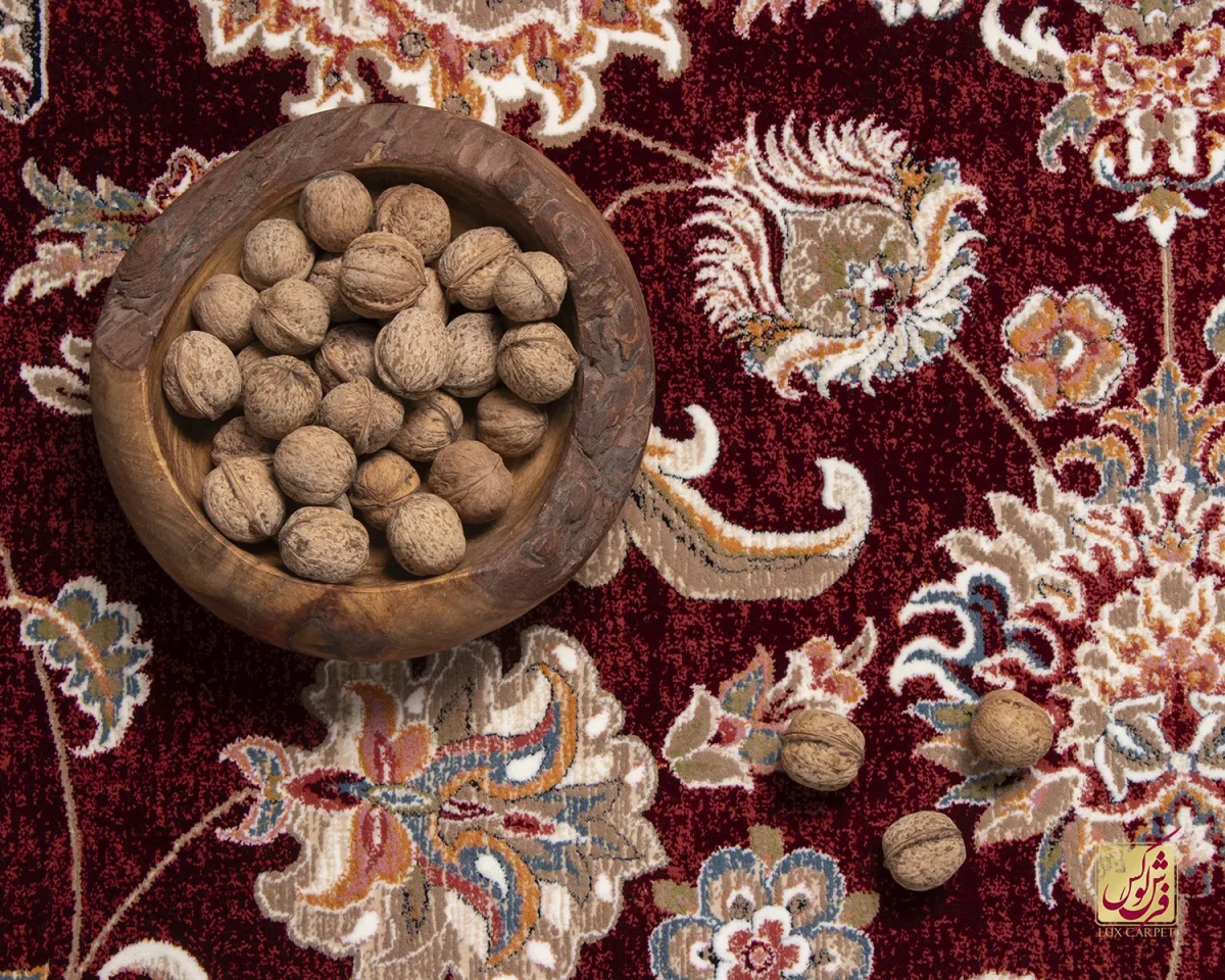 فرش وینتیج 223 لاکی کرم - تصویر 11