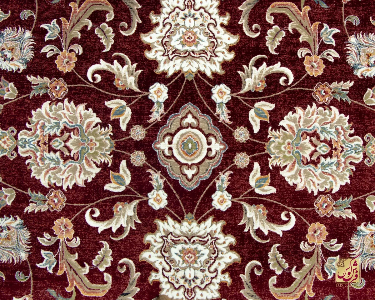 فرش وینتیج 223 لاکی کرم - تصویر 3