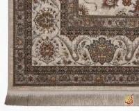 فرش وینتیج 224 کرم نسکافه‌ای - Image 5