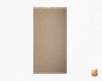 فرش کناره مینیمال 2355 کرم نسکافه ای - تصویر 2