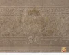 فرش وینتیج 3006 نسکافه‌ای حاشیه آجری - تصویر 5