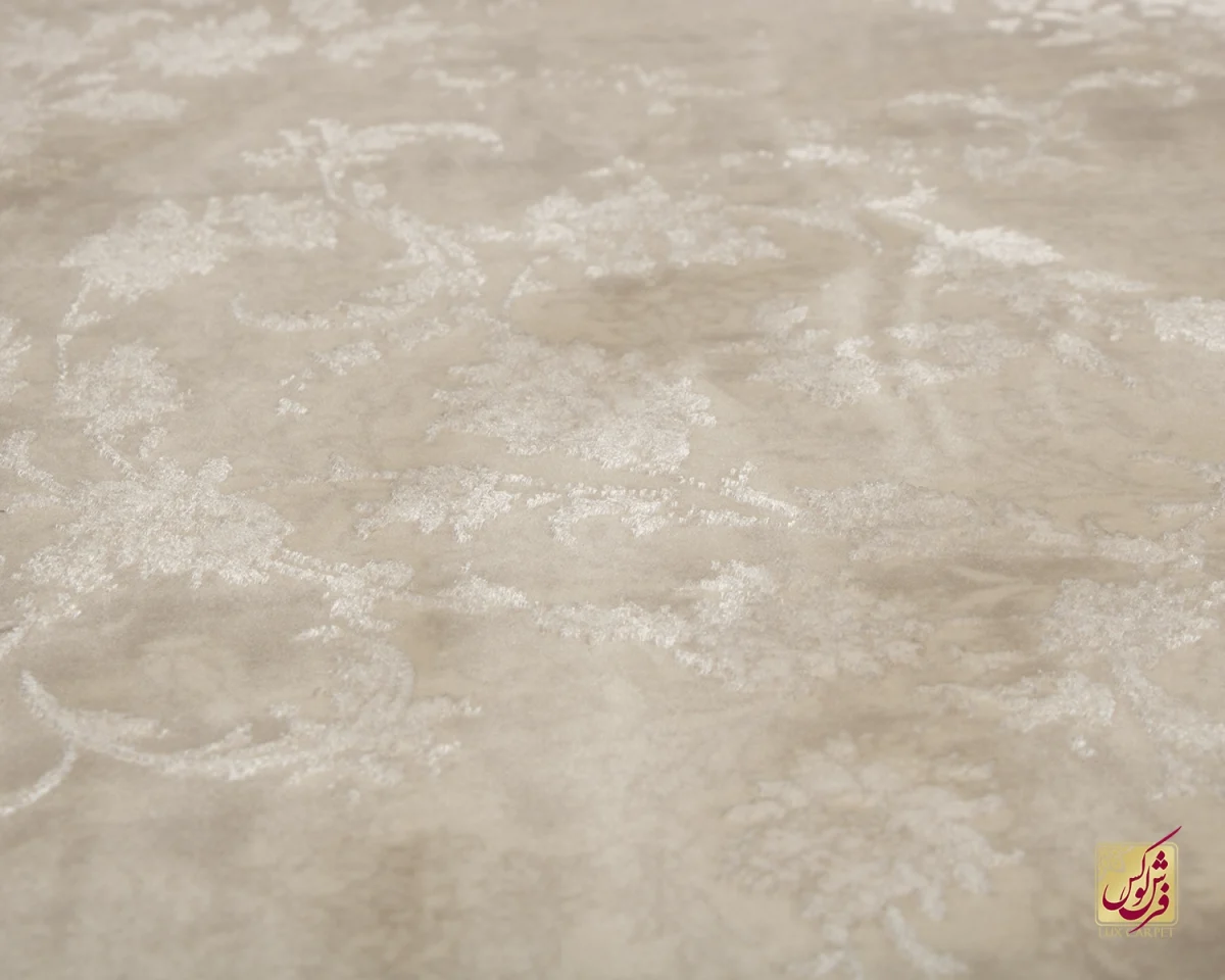 فرش وینتیج 3009 نسکافه‌ای صدفی - تصویر 6