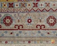 فرش وینتیج 30156 کرم طلایی - Image 4