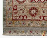 فرش وینتیج 30157 کرم سبز لاکی - Image 5
