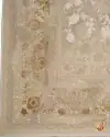 فرش وینتیج 3017 کرم نسکافه‌ای حاشیه طلایی - تصویر 10