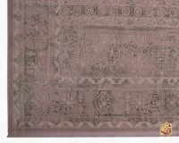فرش وینتیج 3069 کرم سبز - Image 6