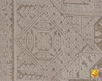 فرش وینتیج 3144 کرم نسکافه‌ای - Image 4