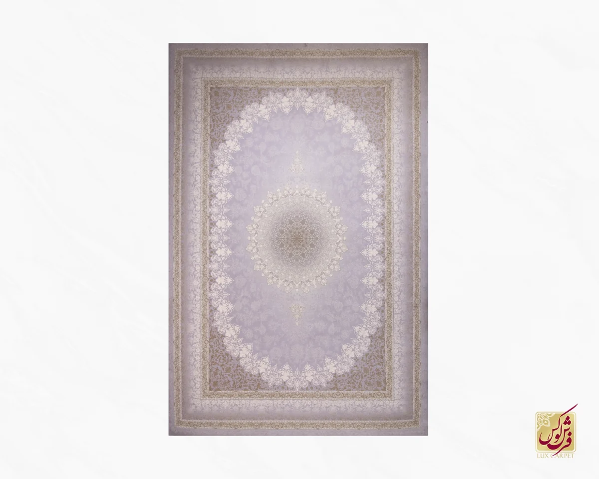 فرش کلاسیک 2507 کرم طلایی - تصویر 1