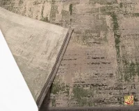 فرش وینتیج 445 طوسی سبز - Image 10