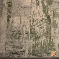 فرش وینتیج 445 طوسی سبز - Image 5