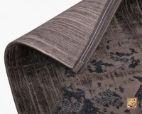 فرش وینتیج 49924 طوسی آبی - تصویر 6