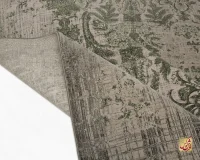فرش وینتیج 49923 طوسی سبز - Image 4