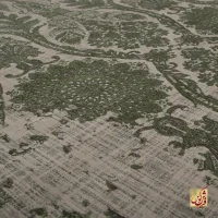 فرش وینتیج 49923 طوسی سبز - Image 7