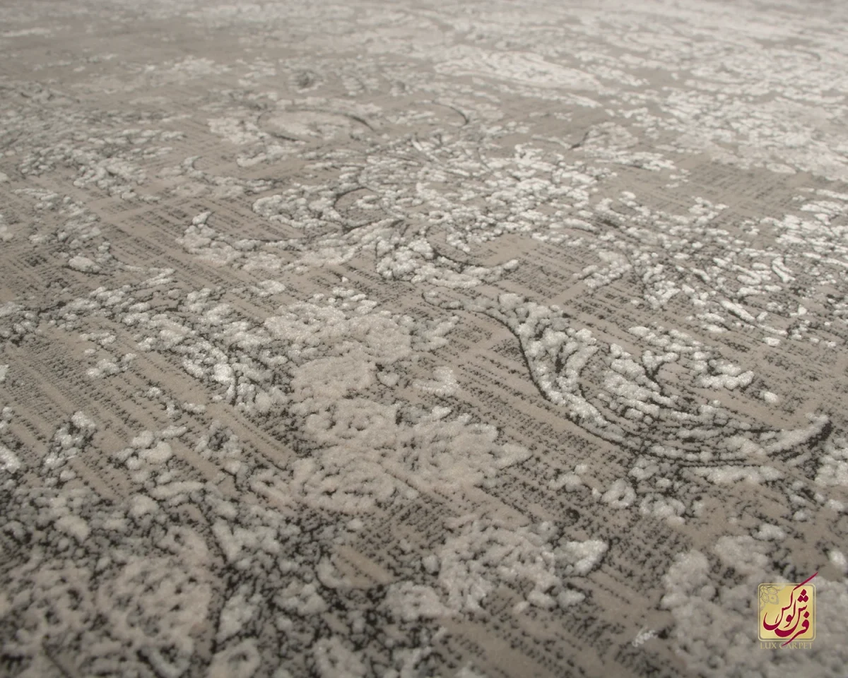 فرش وینتیج 49925 طوسی - تصویر 2