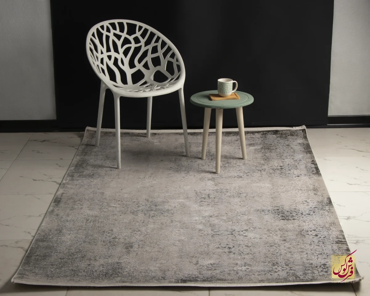 فرش وینتیج 523 طوسی - تصویر 1