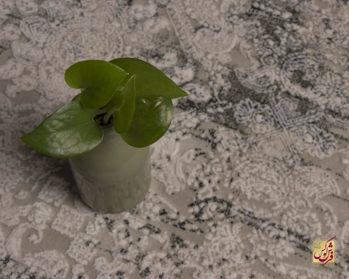فرش وینتیج 523 طوسی - تصویر 5