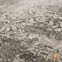 فرش وینتیج 527 طوسی کرم - Image 4