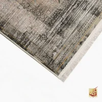فرش وینتیج 536 طوسی طلایی - تصویر 4
