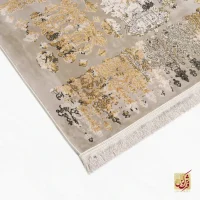 فرش وینتیج 541 طوسی آجری - تصویر 5
