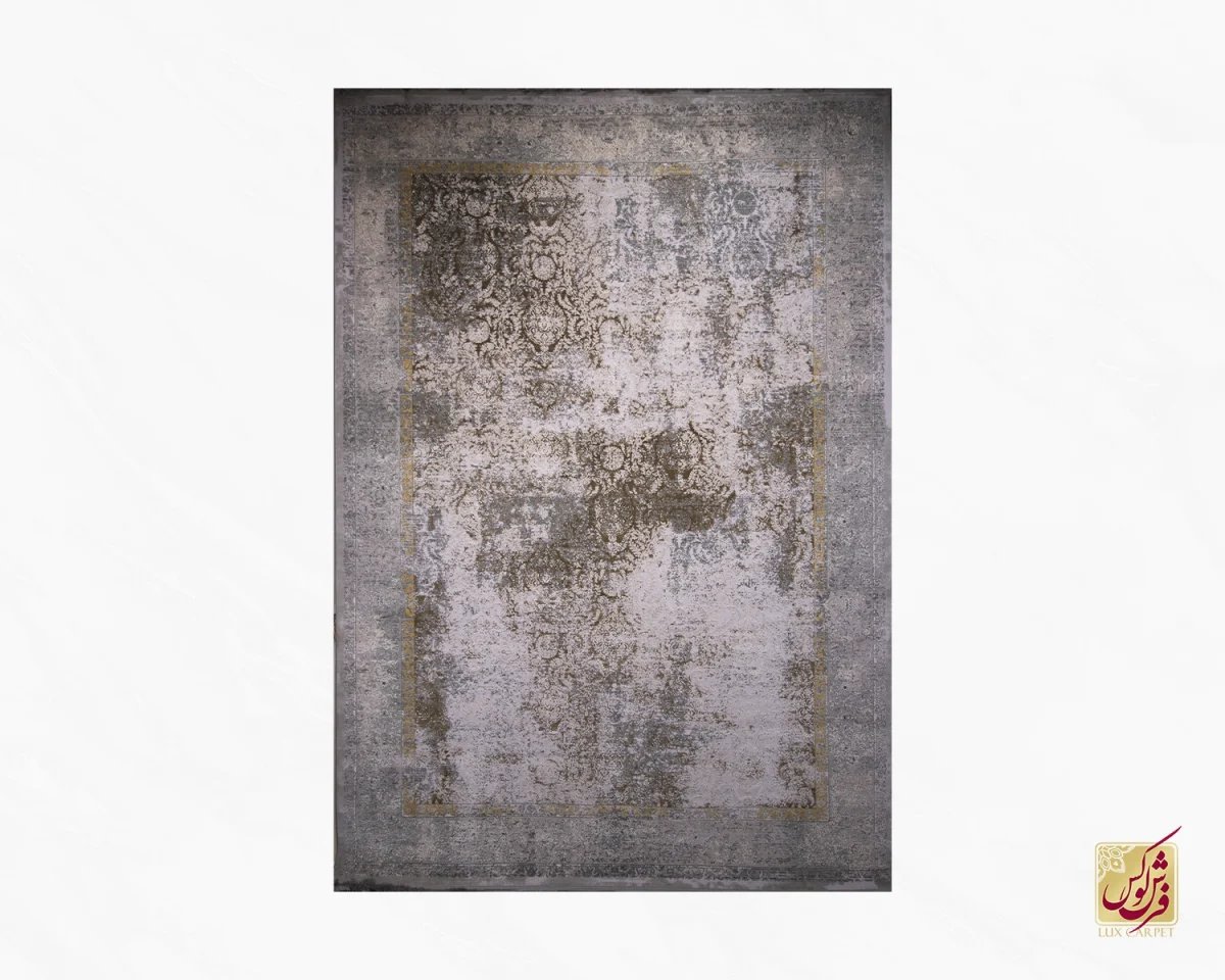 6متری-10.webp فرش وینتیج 9017 کرم نسکافهای - تصویر 1