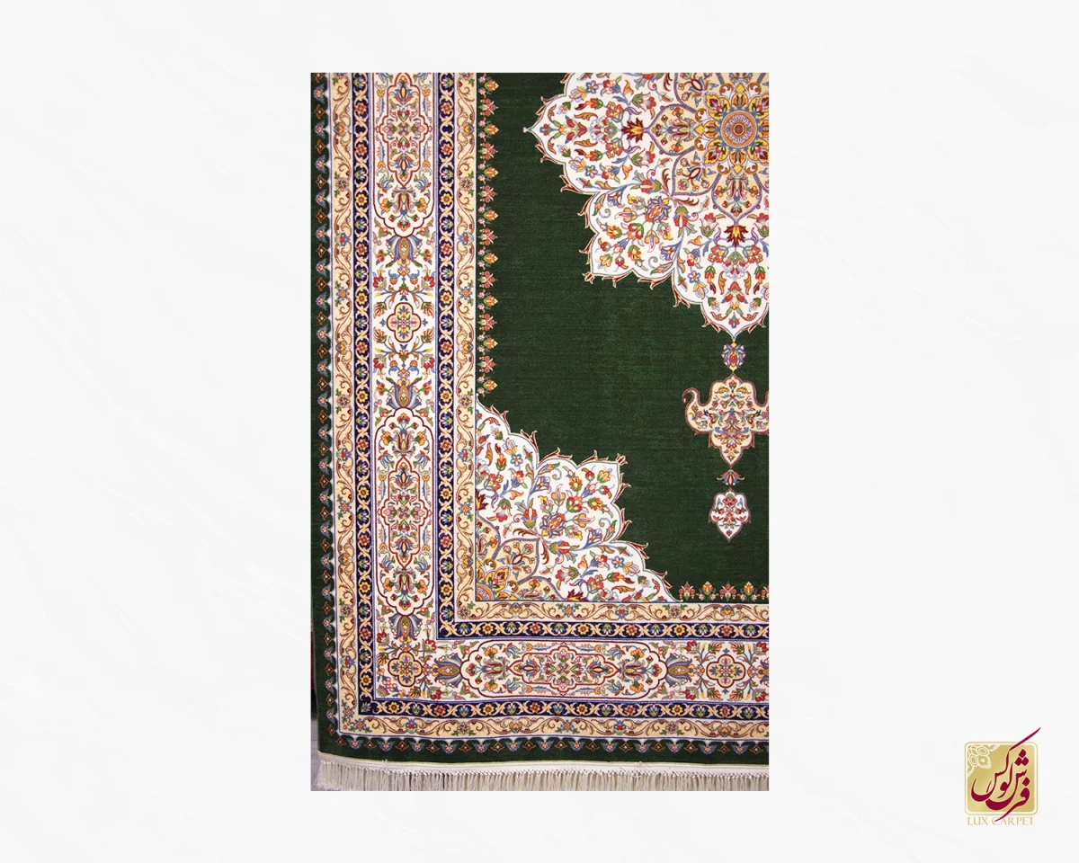 فرش بهراد 2 تمام رنگ سبز - تصویر 2