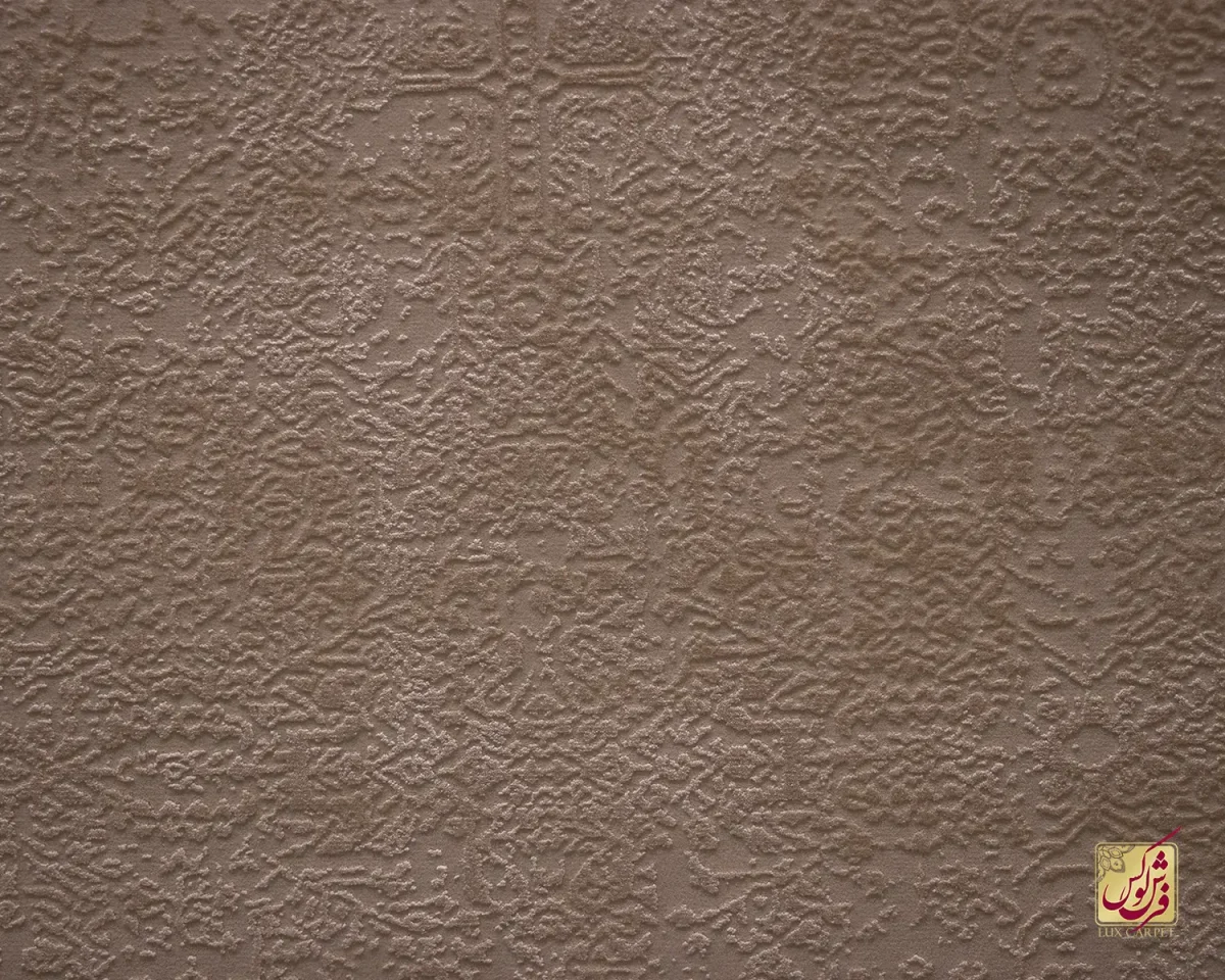 فرش وینتیج 10301 کرم نسکافه ای - تصویر 2
