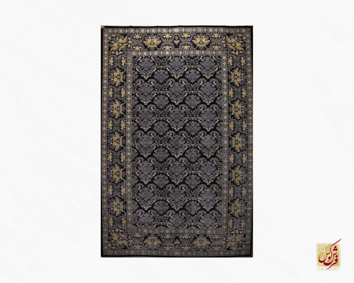 فرش عرش برزین طوسی کاهویی - تصویر 1