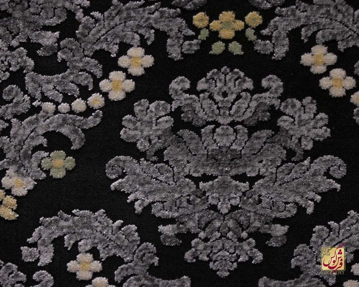 فرش عرش برزین طوسی کاهویی - تصویر 3