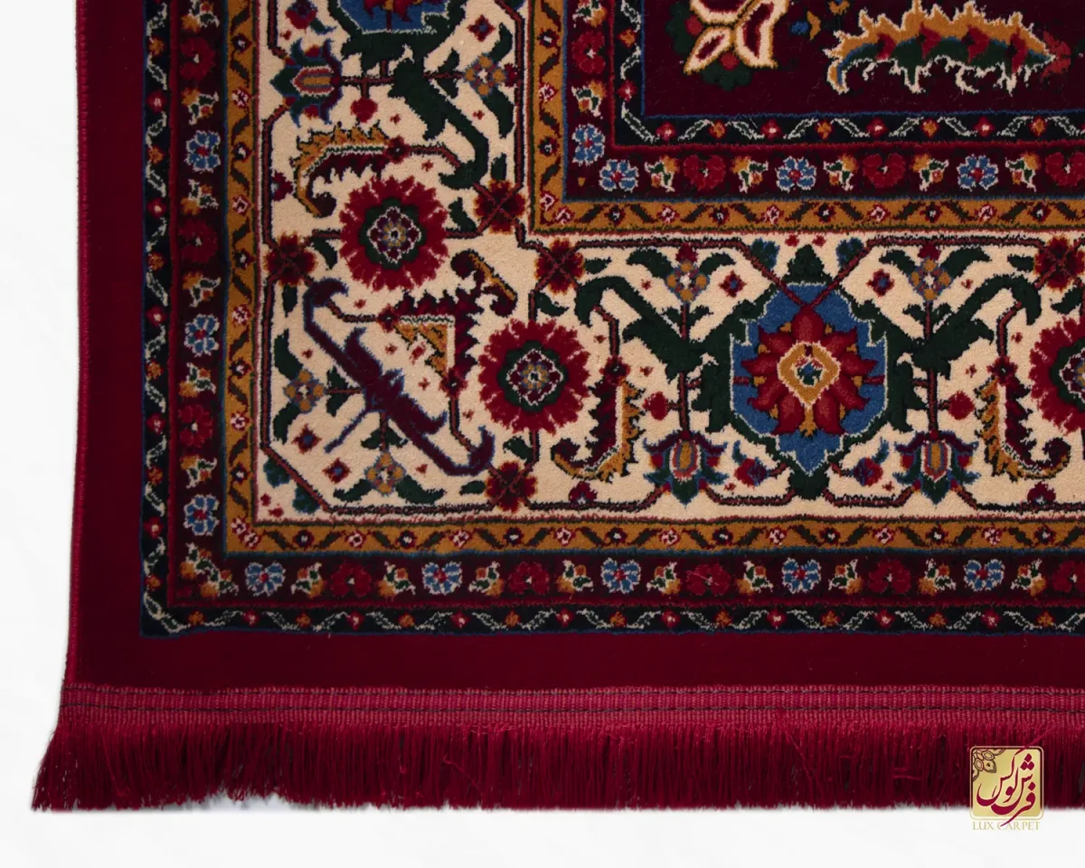 فرش کلاسیک 7022 لاکی کرم - تصویر 5